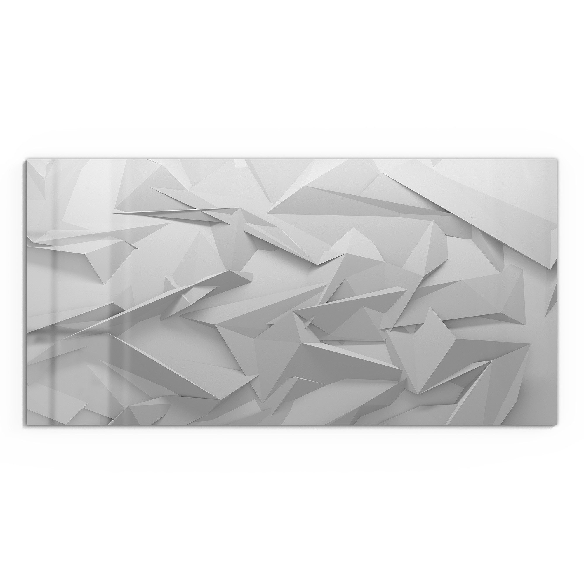 DEQORI Glasbild 'Geometrische Eleganz', 'Geometrische Eleganz', günstig online kaufen