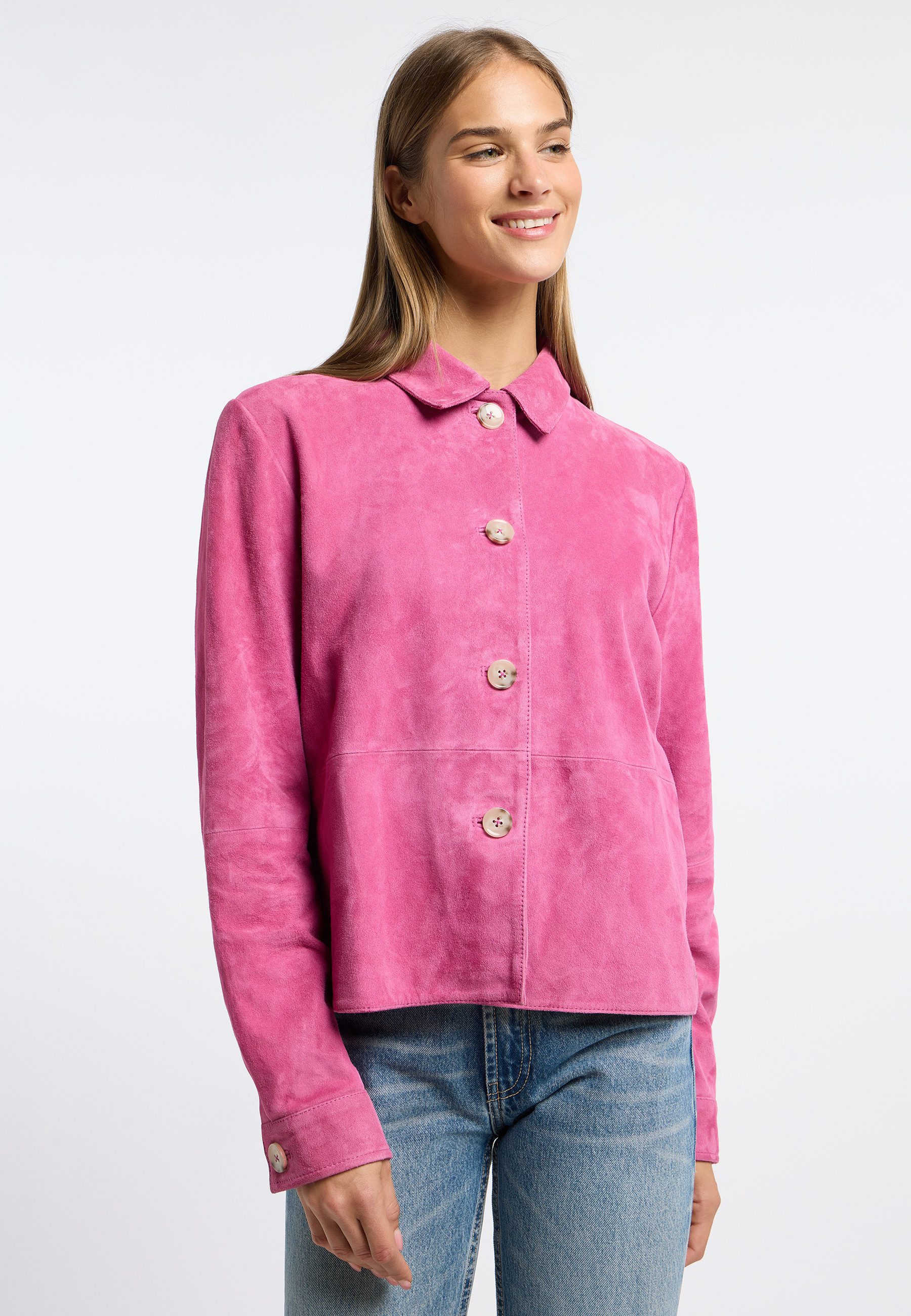 Frieda & Freddies Lederjacke Leather Jacket günstig online kaufen