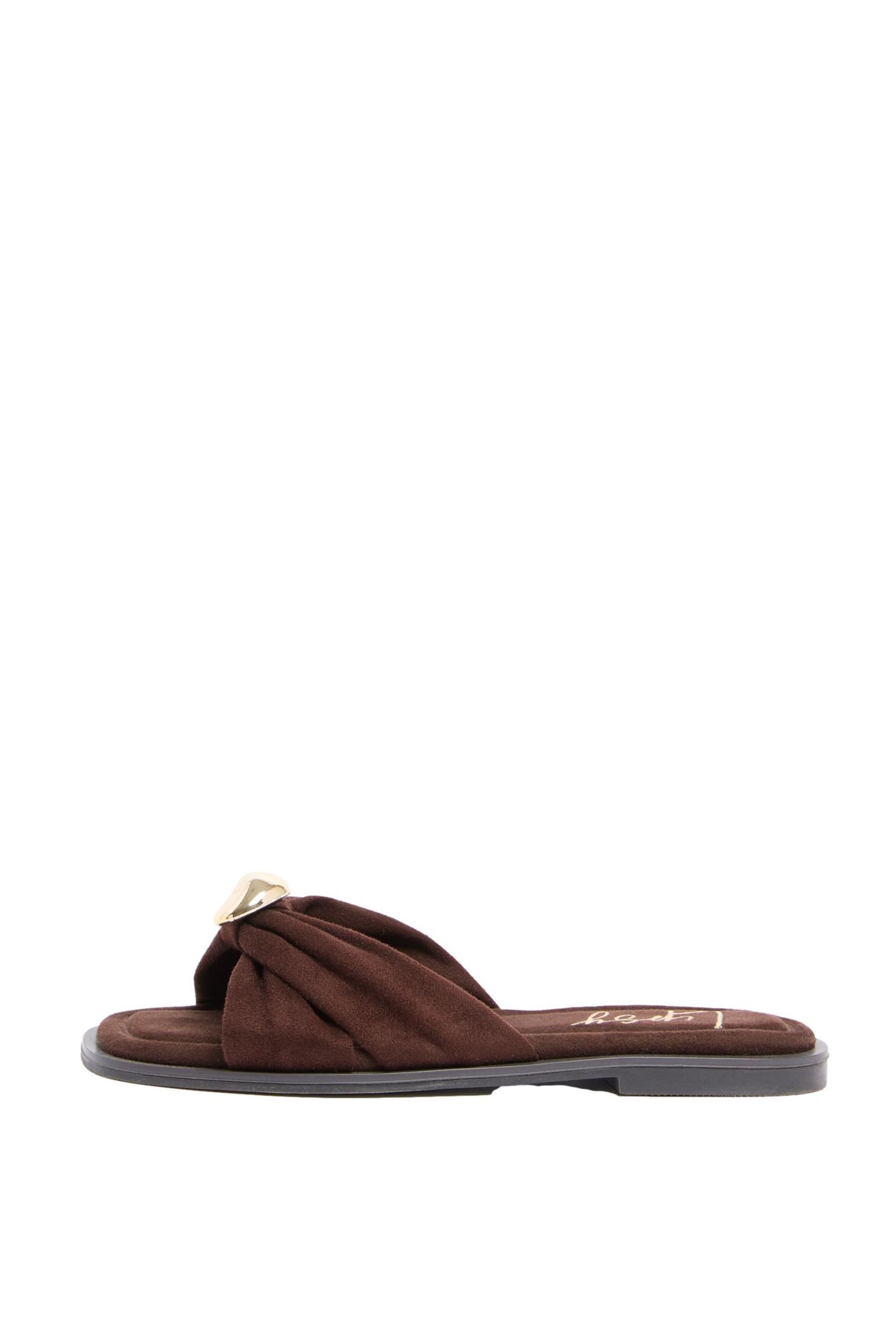 LIPSY Lipsy Schlupfsandalen mit überkreuzten Riemen Sandale