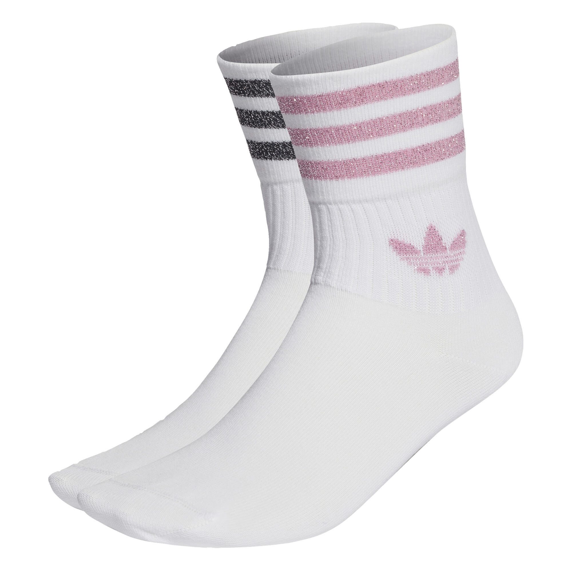 adidas Originals Funktionssocken MID-CUT GLITTER CREW SOCKEN, 2 PAAR (1-Paa günstig online kaufen