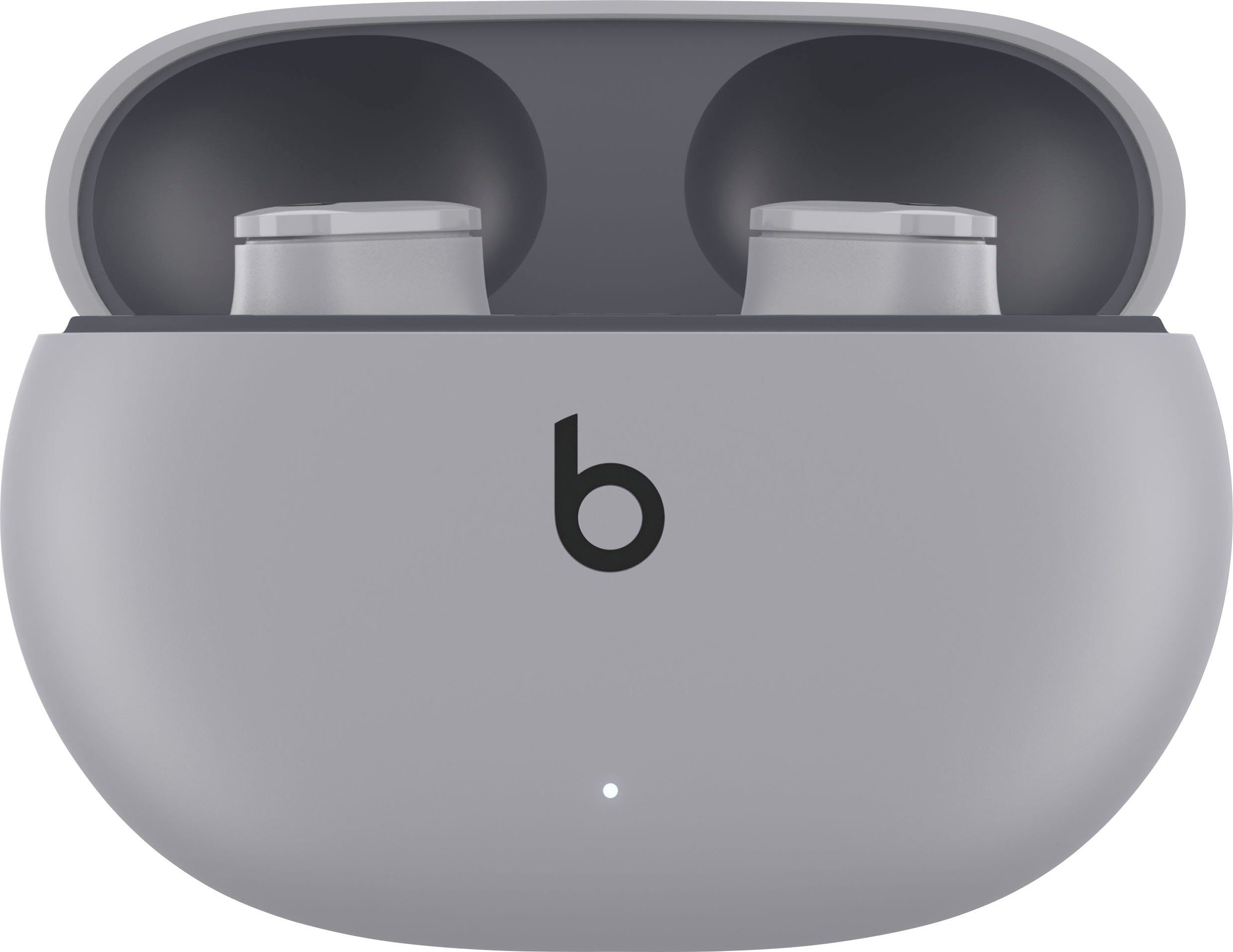 Beats by Studio Dr. moon Bluetooth, Musik, Steuerung In-Ear-Kopfhörer Cancelling integrierte mit für - kompatibel mit Beats Dre Siri, Geräuschunterdrückung) und Kabellose Transparenzmodus, (ANC), Siri, (Active Buds grey Noise Anrufe