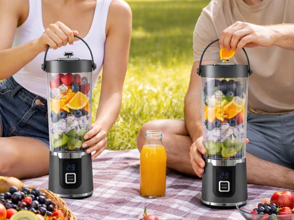 VERK GROUP Akku-Smoothie-Maker USB-tragbarer Smoothie-Mixer, 50.00 W