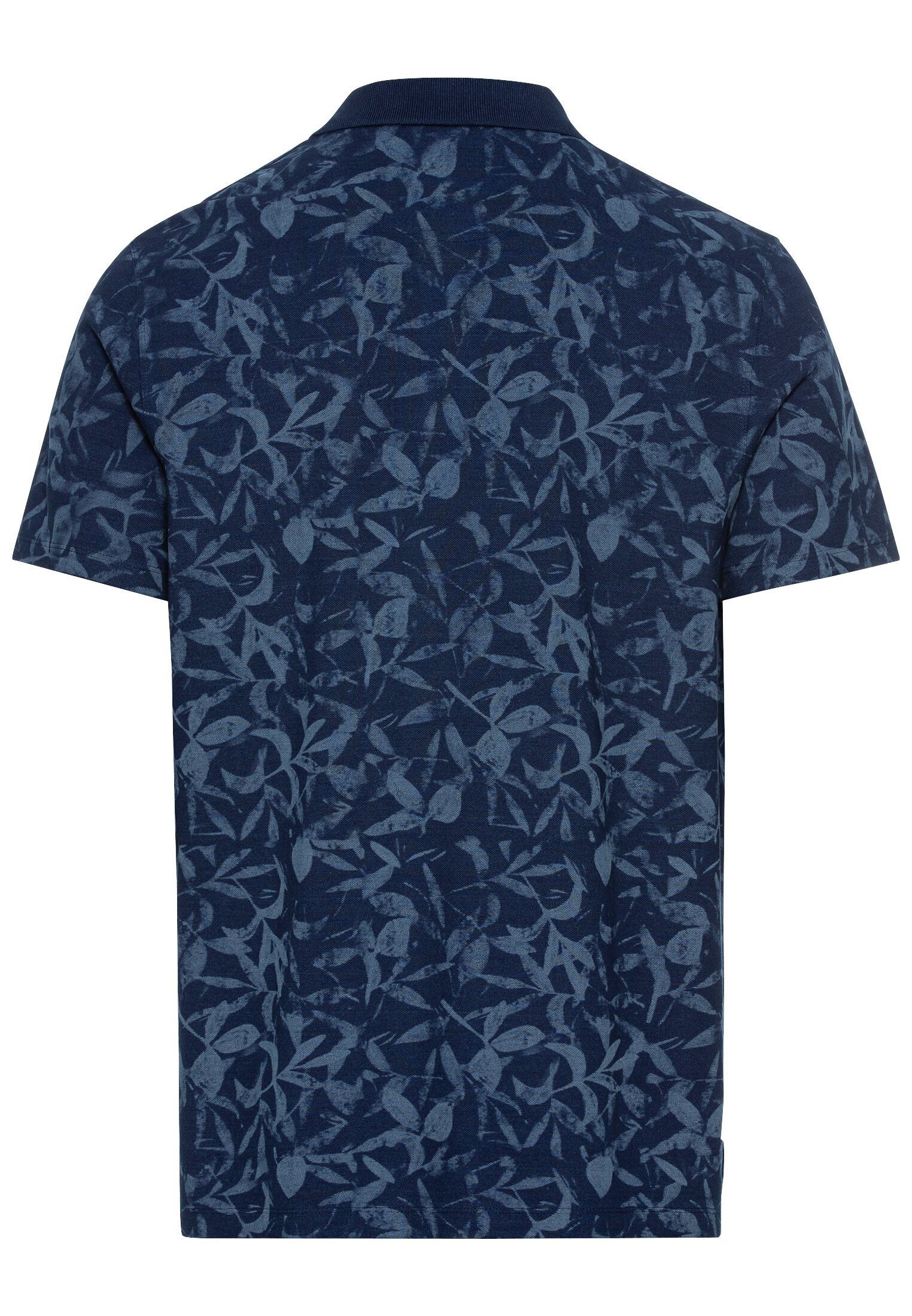 camel active Poloshirt Pique Poloshirt mit floralem Print günstig online kaufen