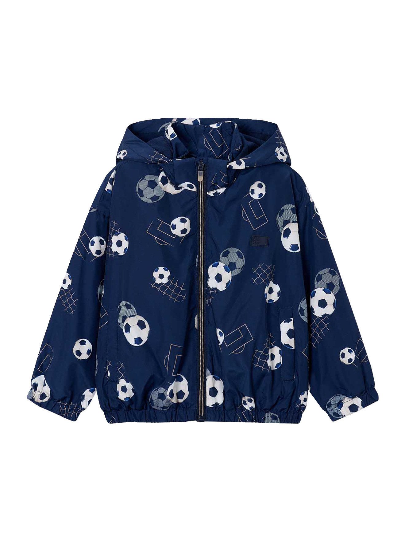 Mayoral Blouson Übergangsjacke mit Fußballprint Jungen
