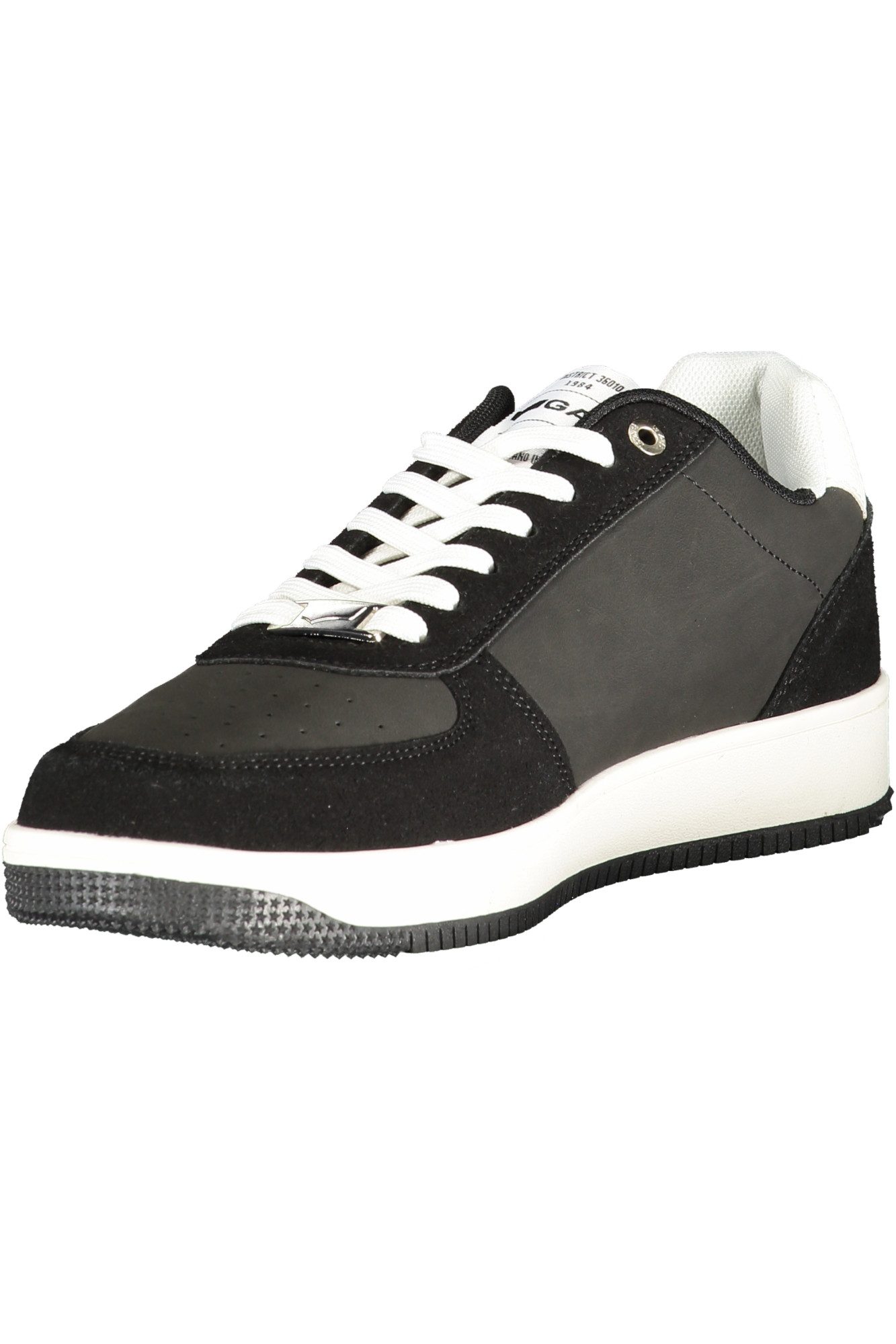 GAS Sneaker Herren Sportschuh Schwarz mit Kontrasten und