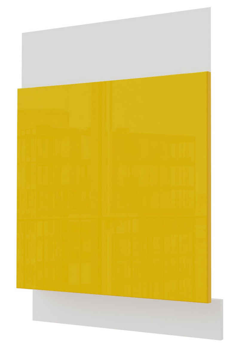Feldmann-Wohnen Sockelblende Napoli (Napoli, 1 St), 60cm Front- und Korpusfarbe wählbar teilintegriert