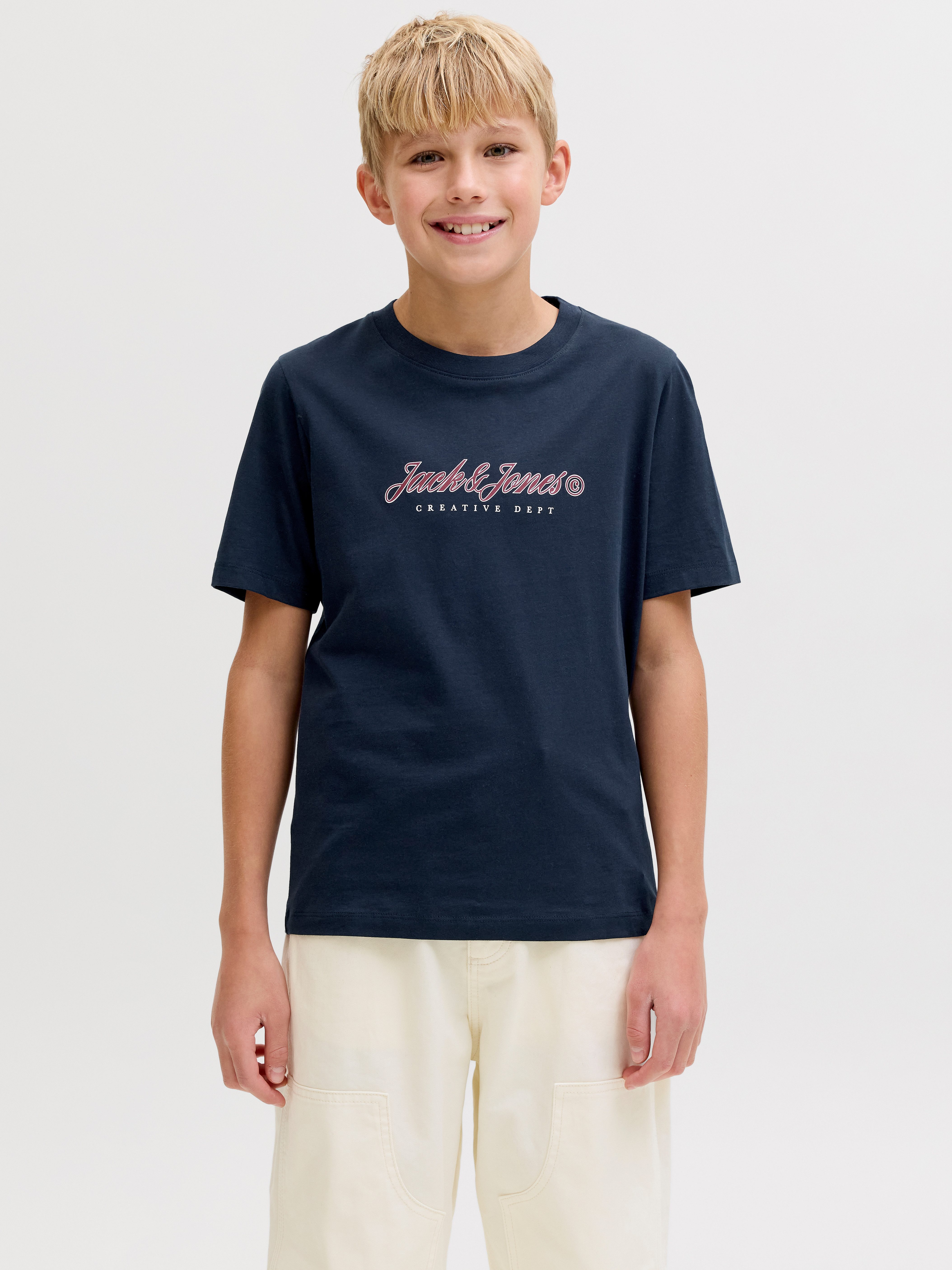 Jack & Jones Junior T-Shirt JORMONTAUK TYPE FRONT TEE CN JNR