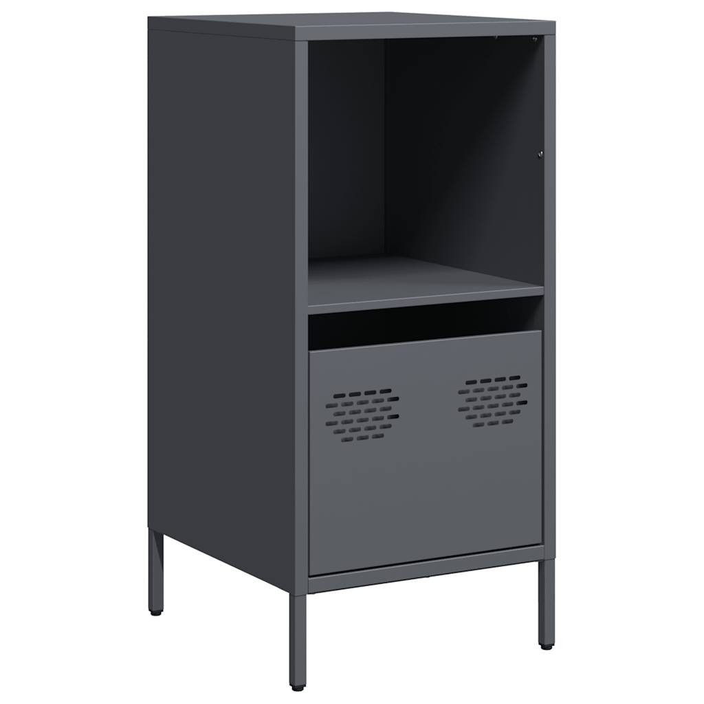 vidaXL Sideboard Sideboard Anthrazit 35x39x73,5 cm Kaltgewalzter Stahl (1 S günstig online kaufen