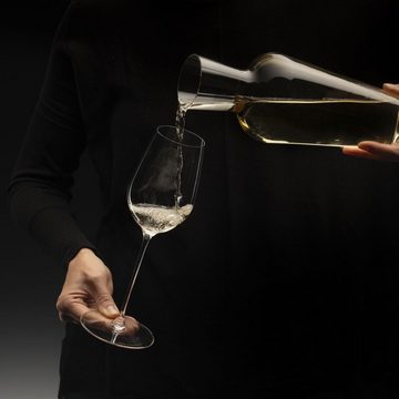 RIEDEL THE WINE GLASS COMPANY Weinglas Superleggero Riesling, Kristallglas, maschinengeblasen