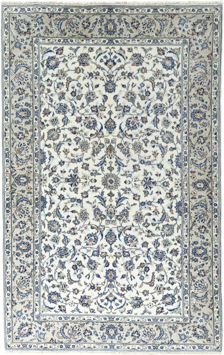 Orientteppich Keshan 166x260 Handgeknüpfter Orientteppich / Perserteppich, Nain Trading, rechteckig, Höhe: 12 mm