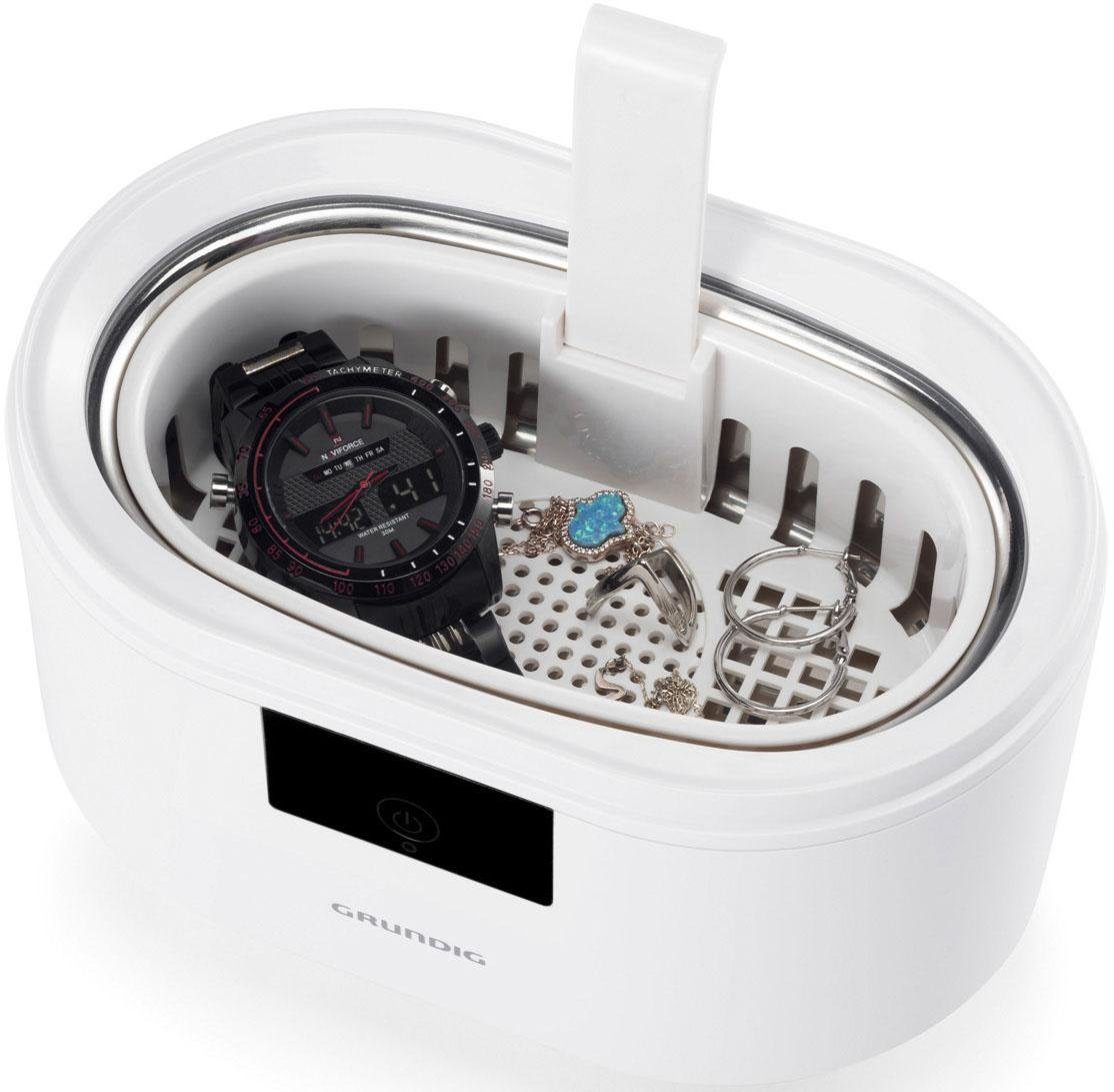 Grundig Ultraschallreiniger UC5620, Ultraschallreiniger 600 ml mit 43–200 kHz & effizienter Reinigung