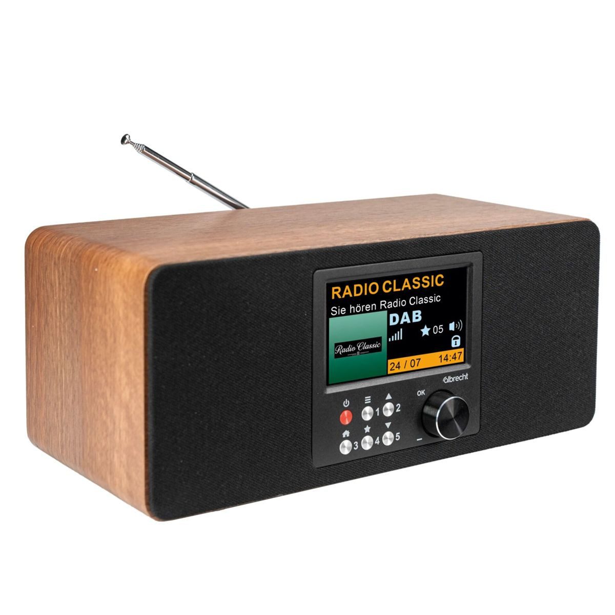 Albrecht DR 864 Stereo Digitalradio Radio