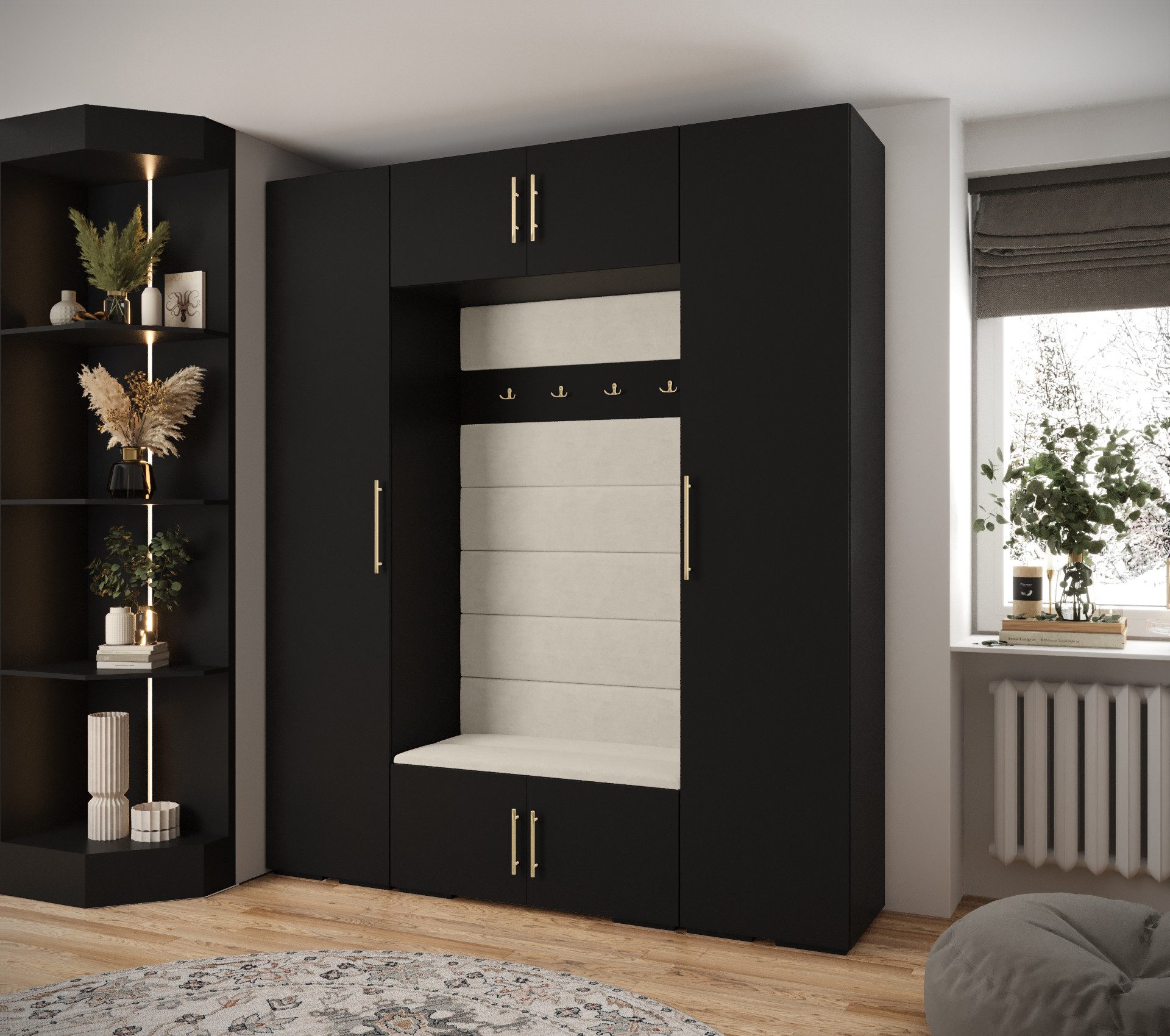 ABIKS MÖBEL Kompaktgarderobe INOVA 3 SATZ günstig online kaufen