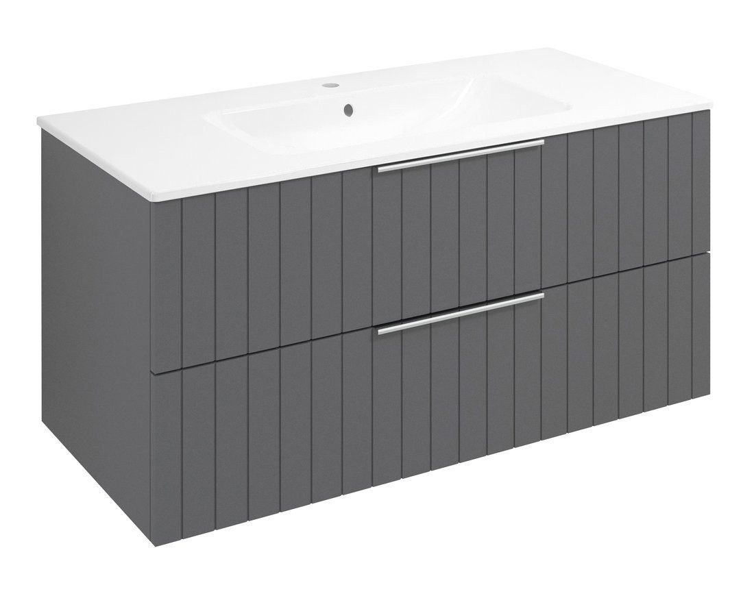 Sapho Waschbeckenunterschrank CIRASA STRIP Unterschrank 99,8x52x46cm, carina Sapho-CR100-4141S