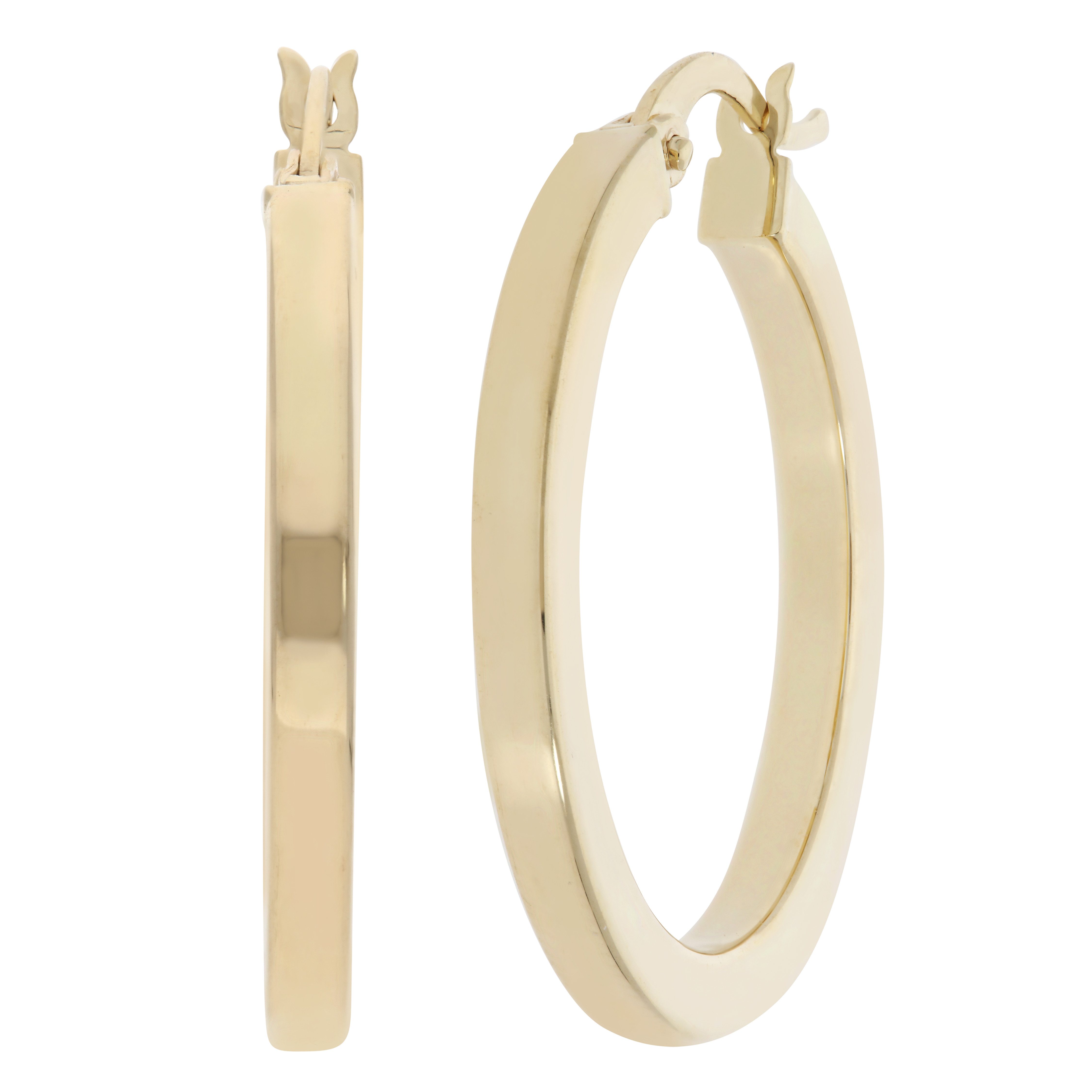 Firetti Paar Creolen Schmuck Geschenk Gold 585 Ohrschmuck Ohrringe
