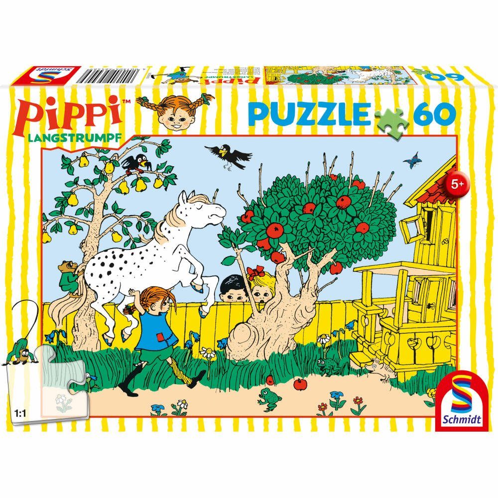 Schmidt Spiele Puzzle Das stärkste Mädchen der Welt 60 Teile, 60 Puzzleteile