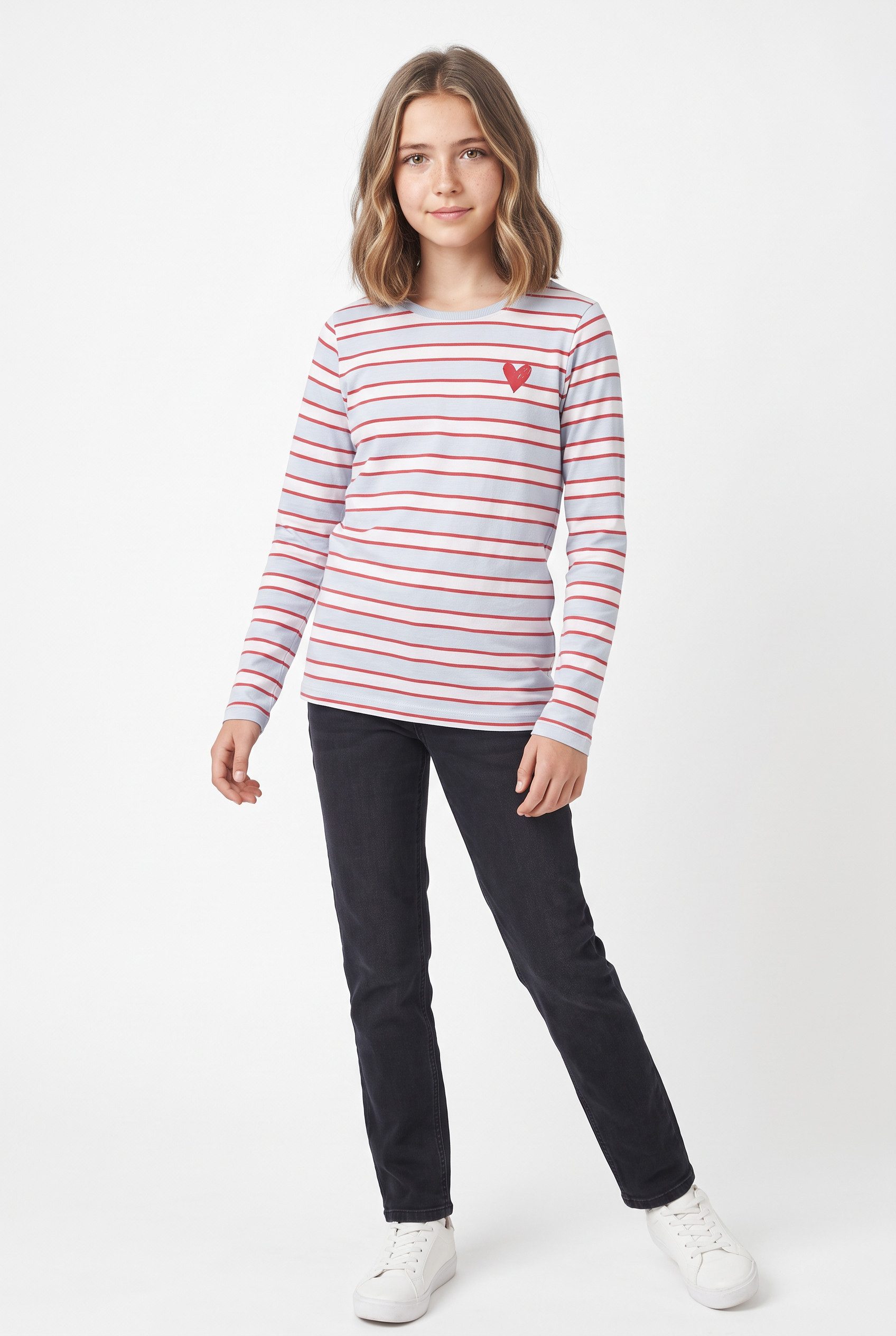 Name It Langarmshirt NKFNIANA 3P LS TOP (Packung, 3-tlg) Baumwolle, regular fit – Bild 4 von 5