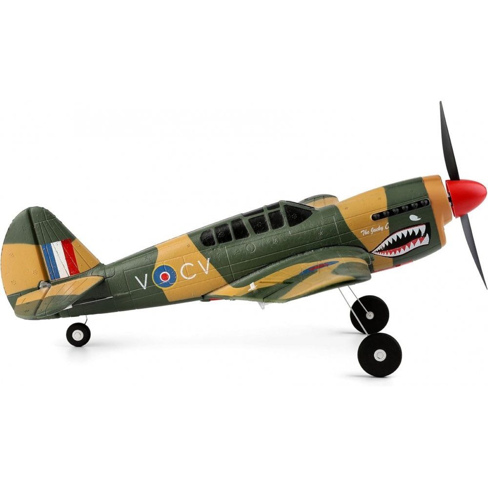 Amewi RC-Flugzeug 24110 - AMXFlight P40 Fighter - grün