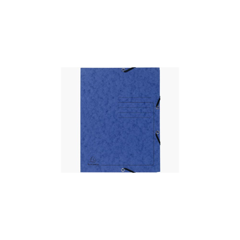 ExaClair Schreibmappe Eckspanner DIN A4 - blau