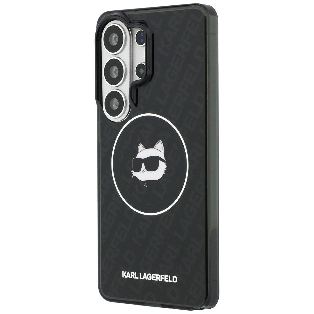 KARL LAGERFELD Handyhülle Galaxy S26 Ultra Kunststoff schwarz MagSafe Katze Logo 6,9 Zoll, Kantenschutz – Bild 2 von 5