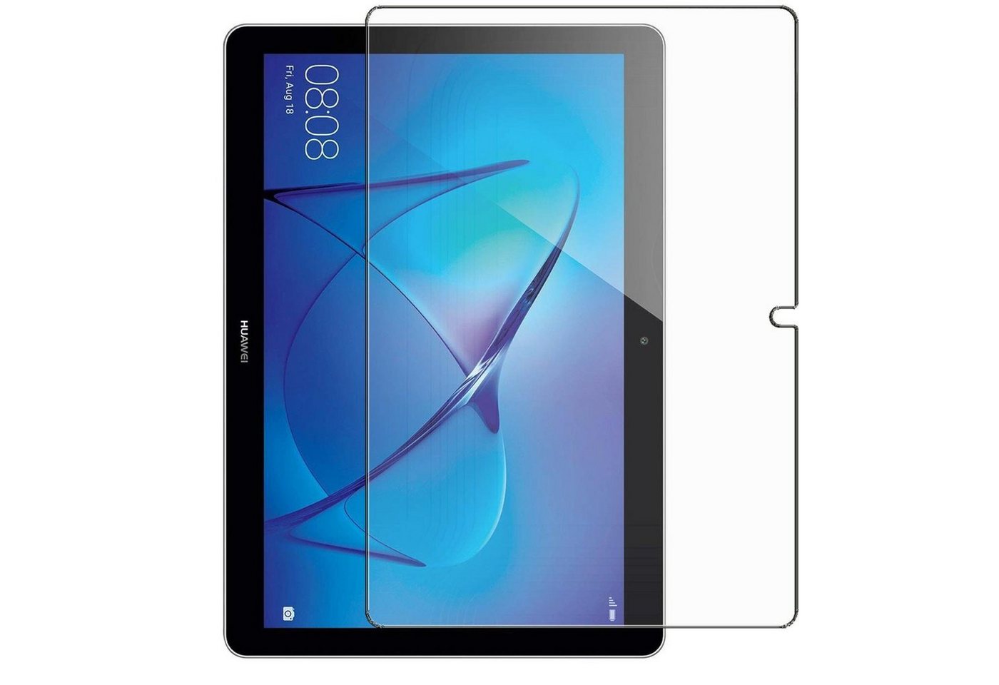 CoolGadget Schutzfolie Panzerfolie für Huawei Mediapad T3 10.1, (9H+ Hartglas, Bubble Free), Panzerglas Schutzfolie für Huawei Mediapad T3 10.1 Folie