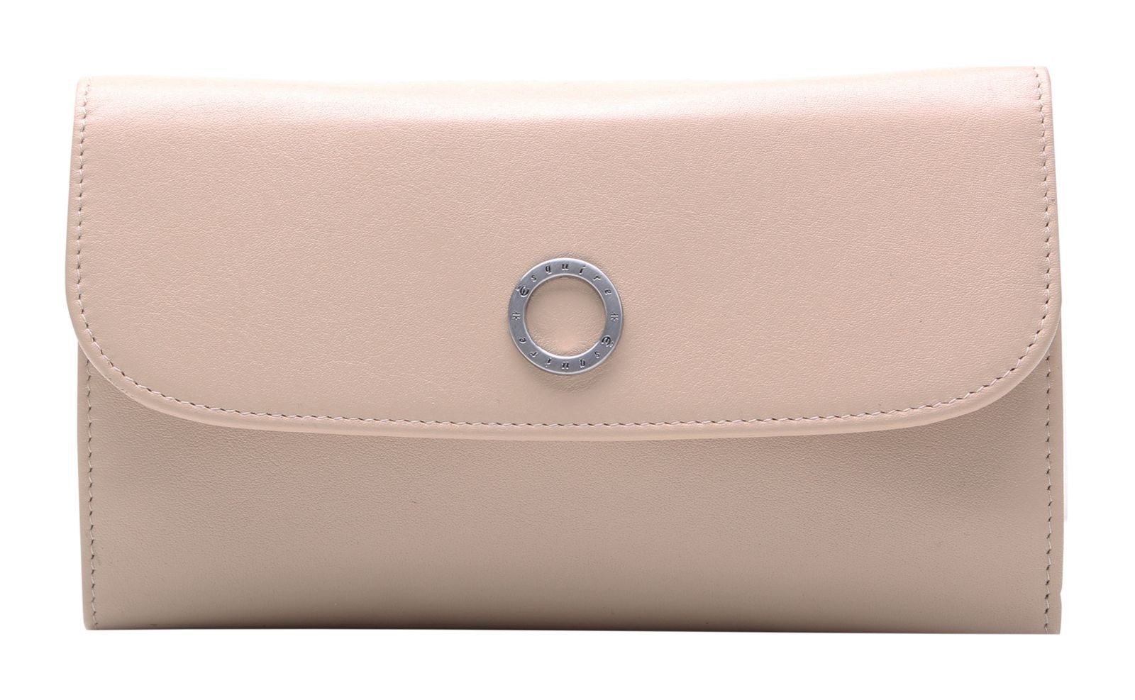 Esquire Geldbörse Lady Flap Wallet, aus echtem Leder mit RFID-Blocker Schutz