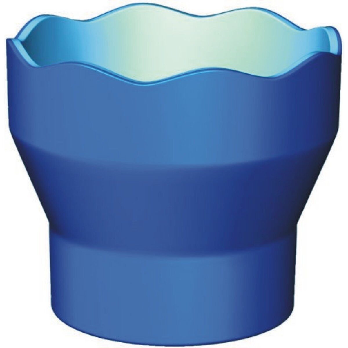Faber-Castell Malbecher Wasserbecher Clic & Go blau
