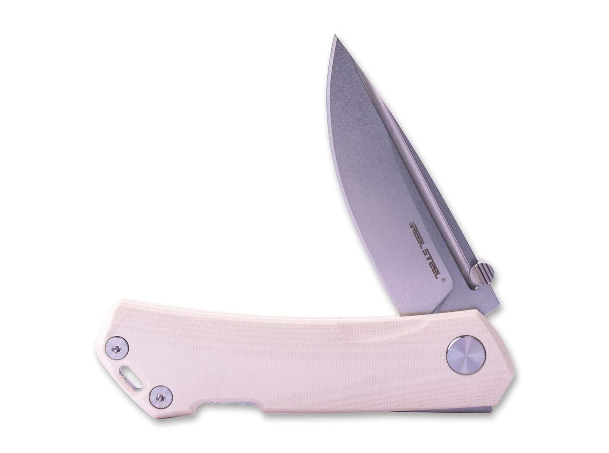 Real Steel Taschenmesser Taschenmesser Luna Maius Eco G10 Ivory