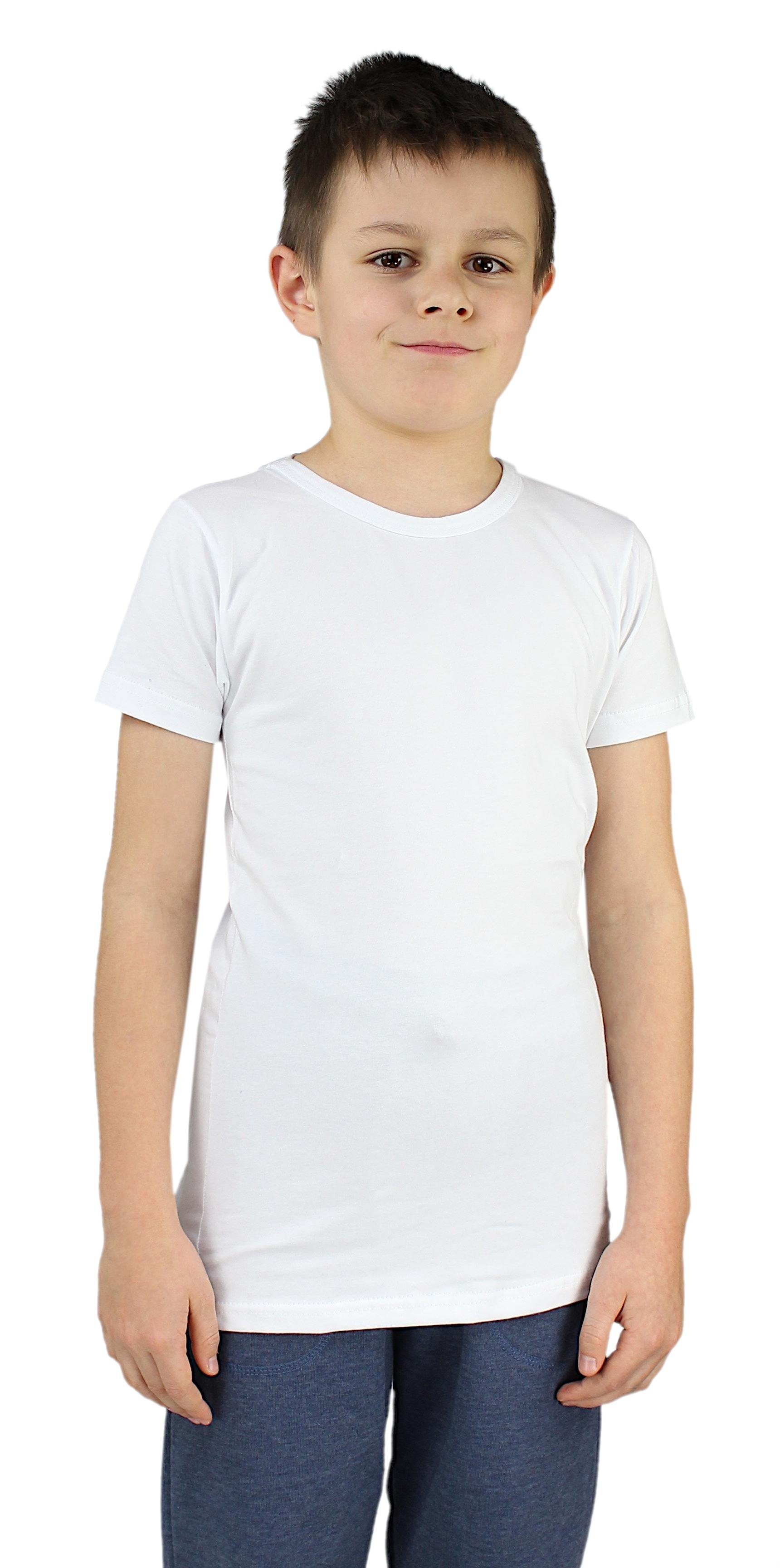 Essentials Jungen Kurzärmelige T-Shirts 5er-Pack 