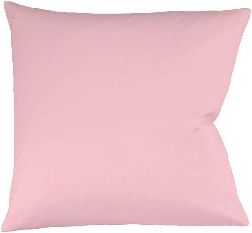 fleuresse Kissenbezug Colours Mako Satin, 100% Baumwolle, mit Reißverschluss, (2 Stück), Mako Satin, glänzend, glatt, Premium Qualität