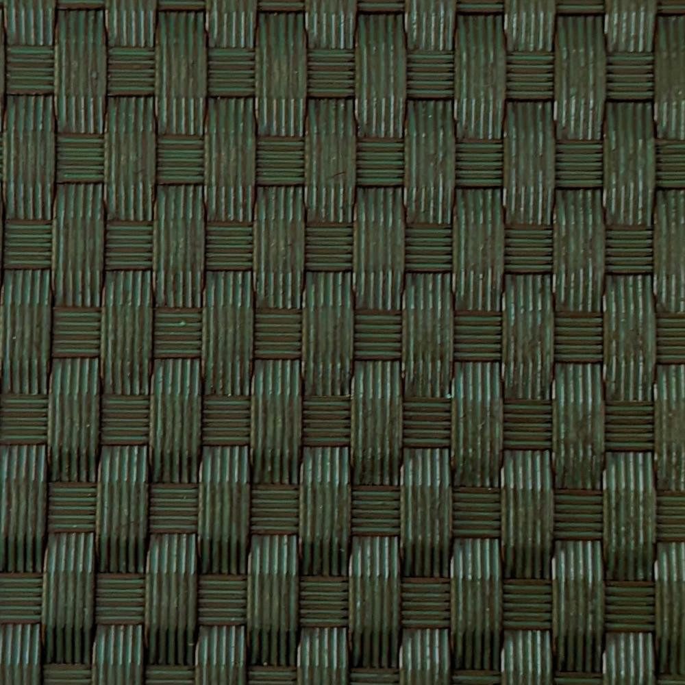zaunzu Sichtschutzstreifen Rattan Einzelstreifen für Doppelstabmatten Grün 2,55m, (Einzelstreifen, 1), PE für Doppelstabmatten UV-beständiger Sichtschutz