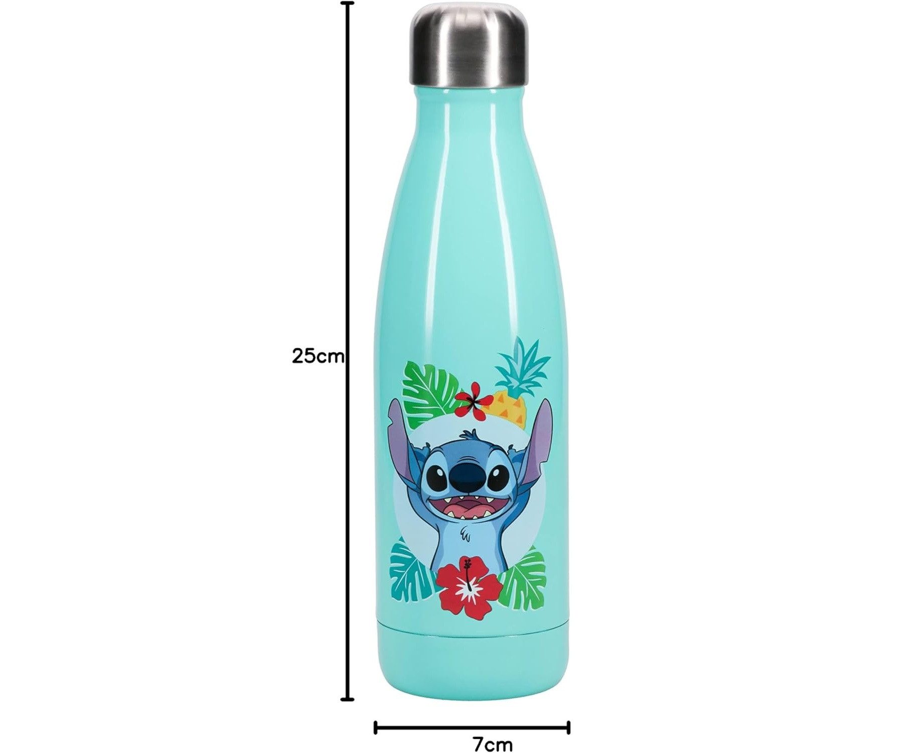 Paladone Trinkflasche Disney Lilo & Stitch Trinkflasche, 460 ml Fassungsvermögen