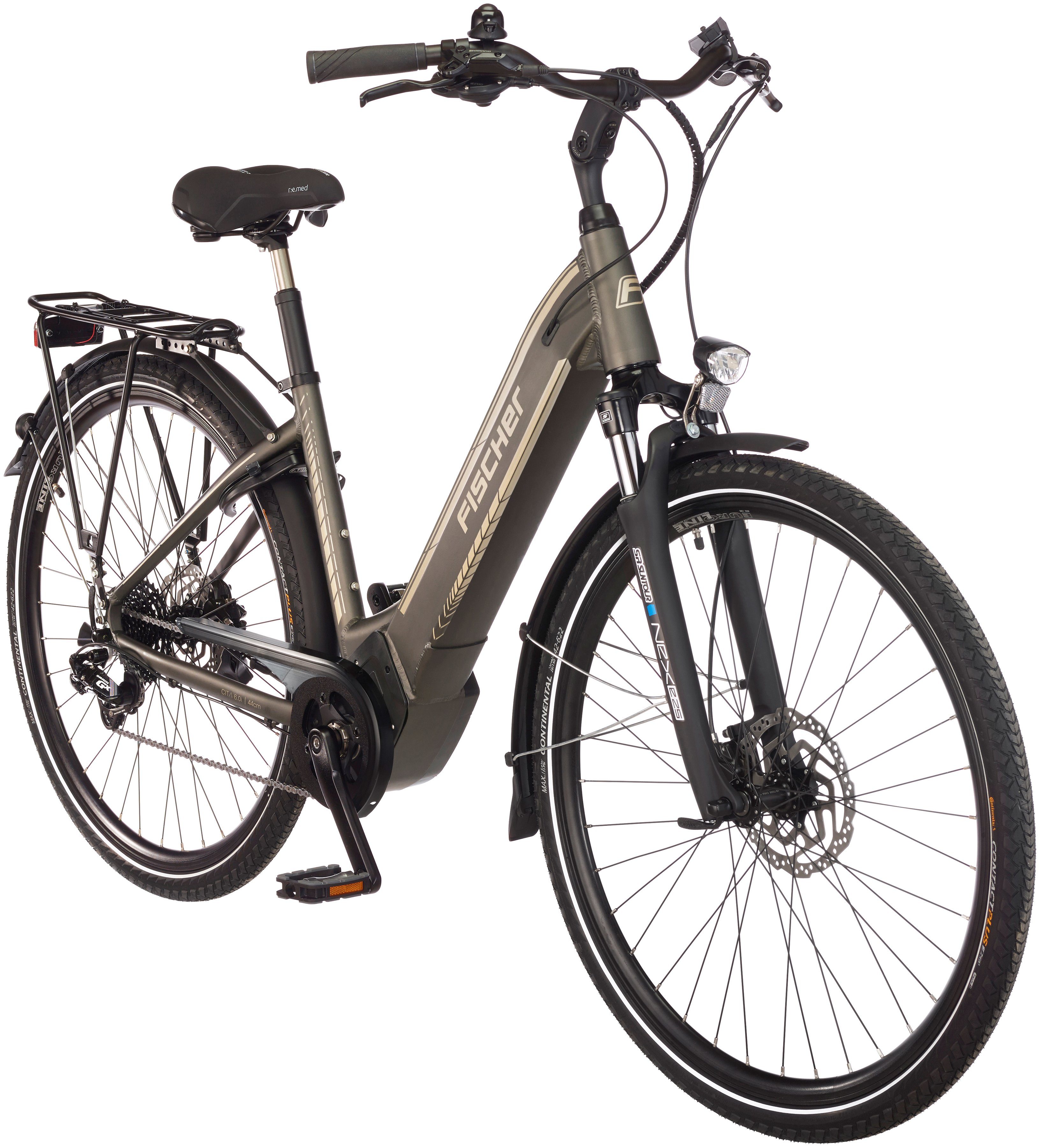 FISCHER FAHRRAEDER EBike City »CITA 6.0 i«, 28 Zoll, 10