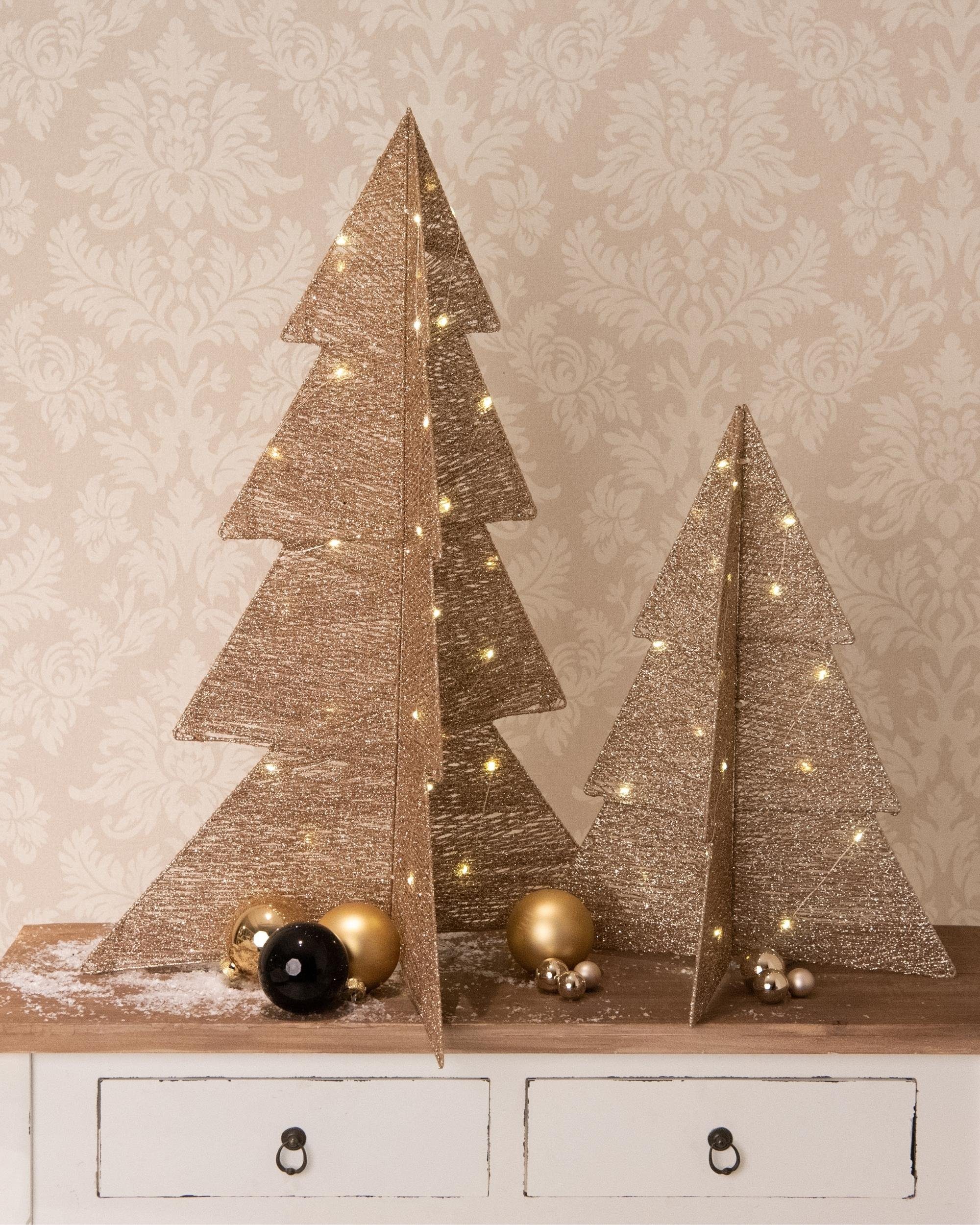 Baum Set Künstlicher Weihnachtsbaum Beleuchtete Kamelio LED innen Weihnachtsdeko