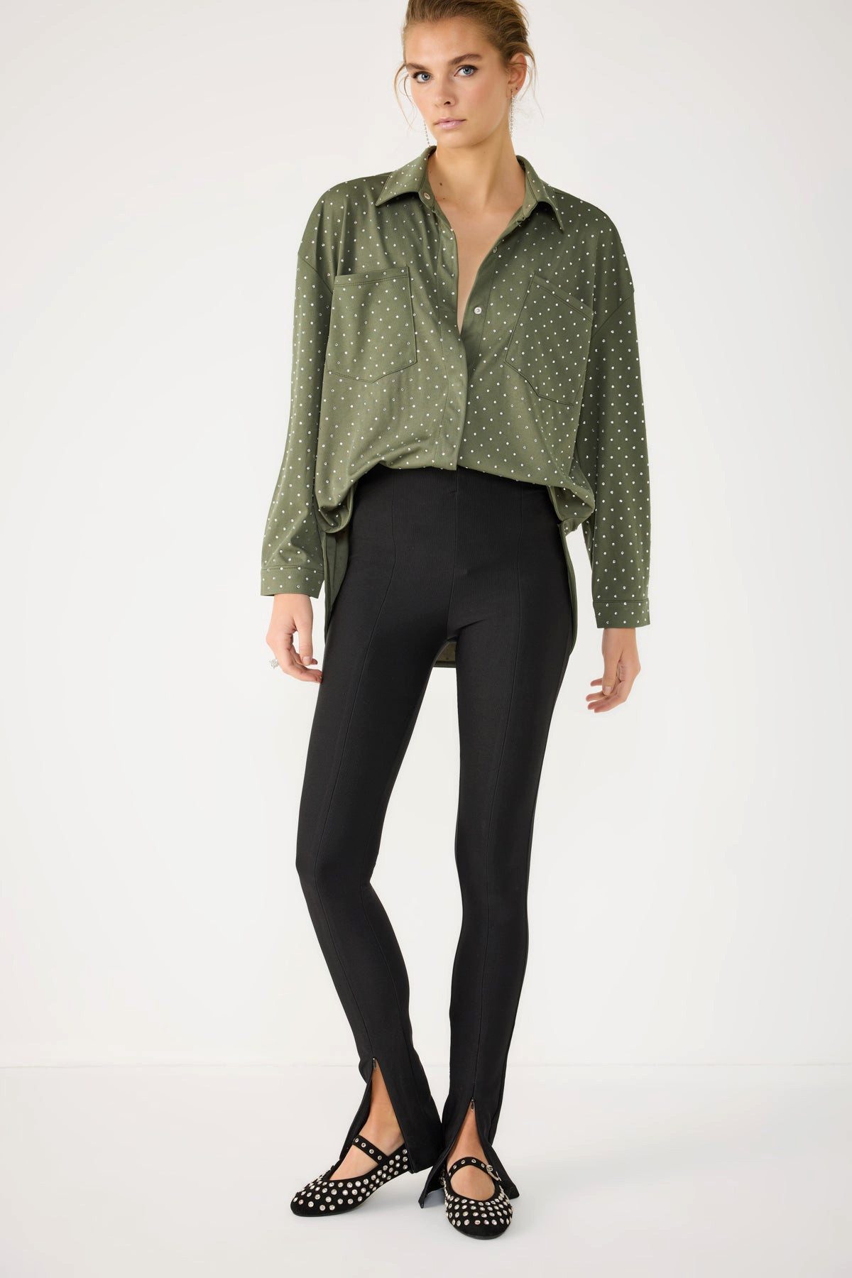 No Matter What Businesshemd Glänzendes Steinhemd günstig online kaufen