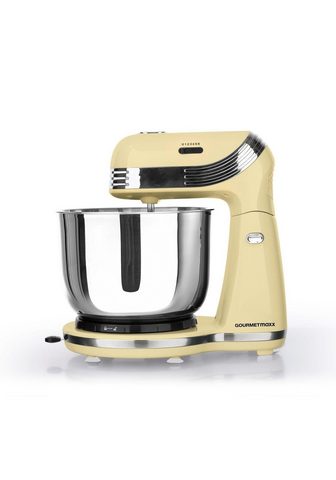 GOURMETMAXX Комбайн кухонный Retro vanille с емкос...