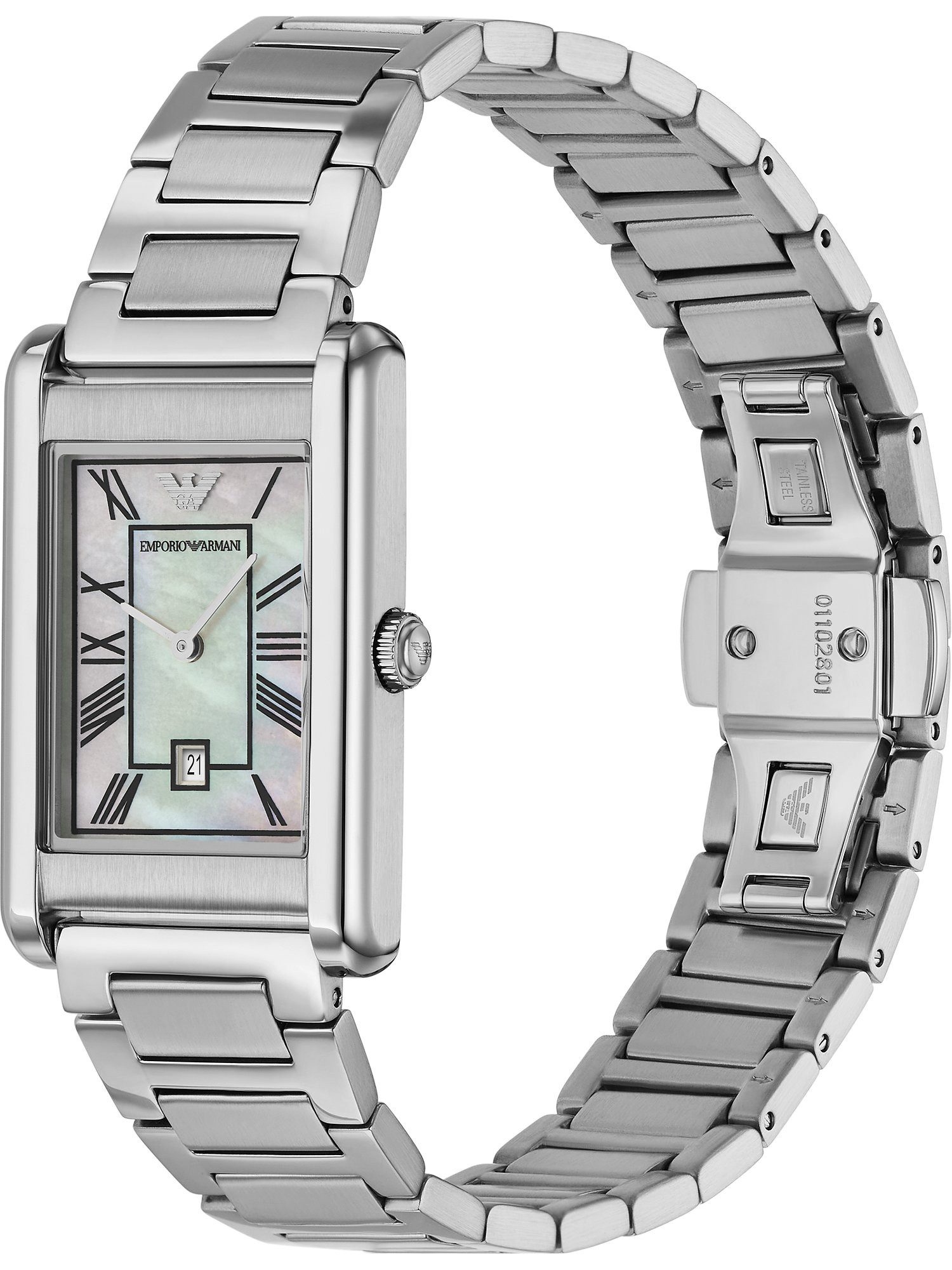 Emporio Armani Quarzuhr Emporio Armani Herren-Uhren Analog Quarz, Klassikuh günstig online kaufen