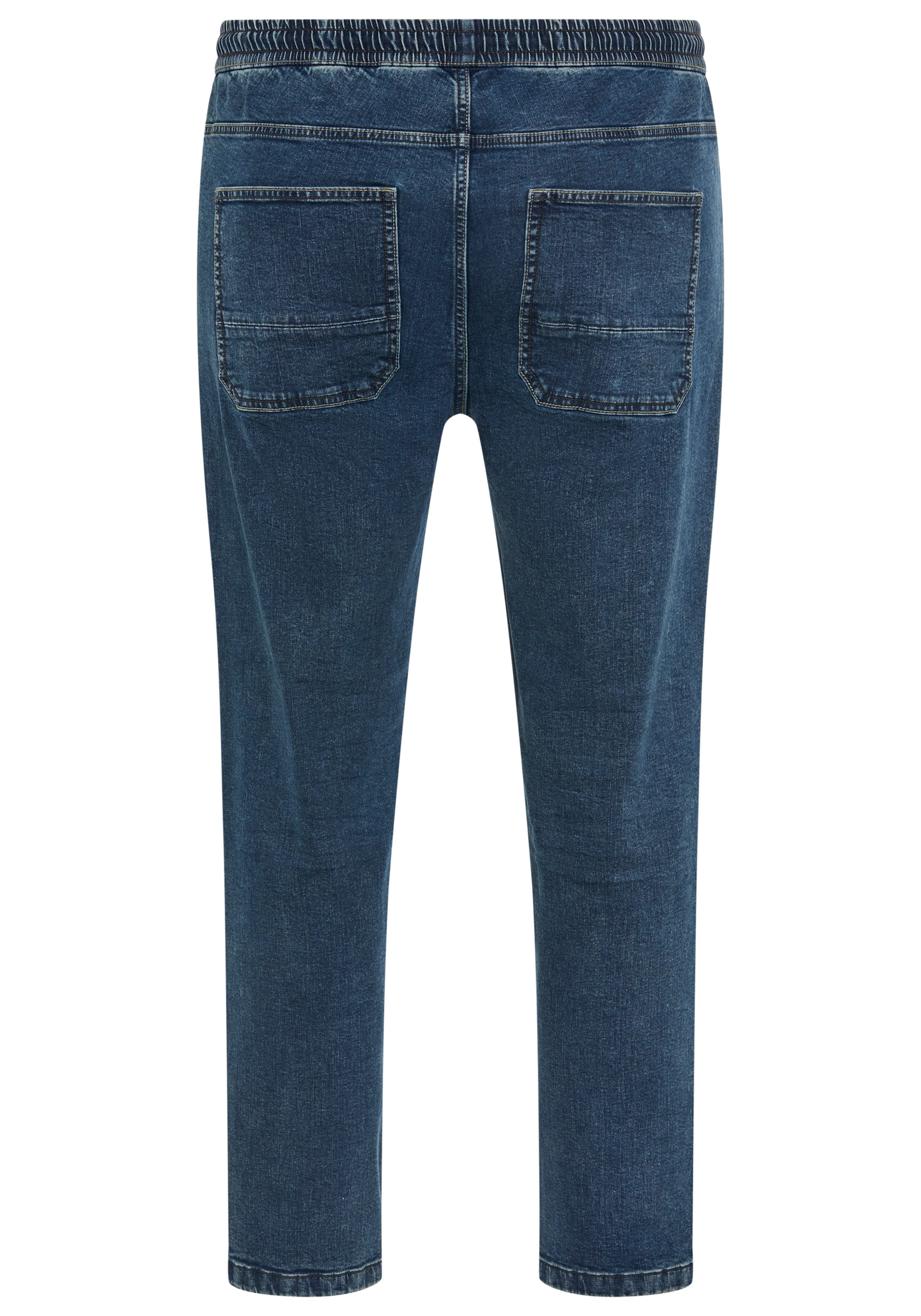 Man's World Plus Schlupfjeans Große Größen gerade geschnittenes Bein, Regular-Fit, mit Kordelzug
