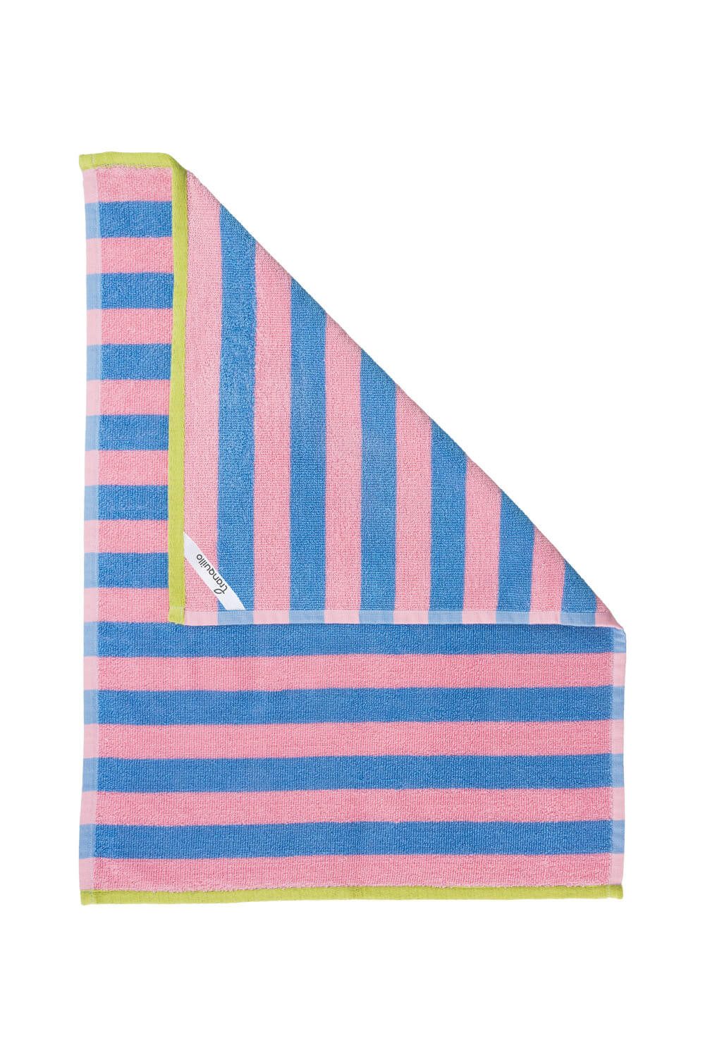 Tranquillo Geschirrtuch aus Frottee ZESTLINE 70x50 cm bunt gestreift strapazierfähig, GOTS-zertifizierte Biobaumwolle, besonders saugfähig und langlebig