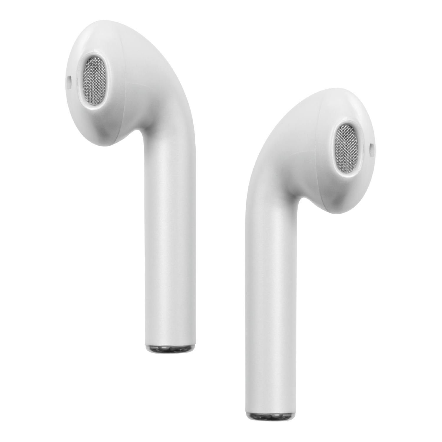 GadgetMonster TWS In-Ear Kopfhörer Bluetooth 5 zu bis (inkl. Spielzeit Std. 10m Herstellergarantie) Kopfhörer 18 weiß Jahre