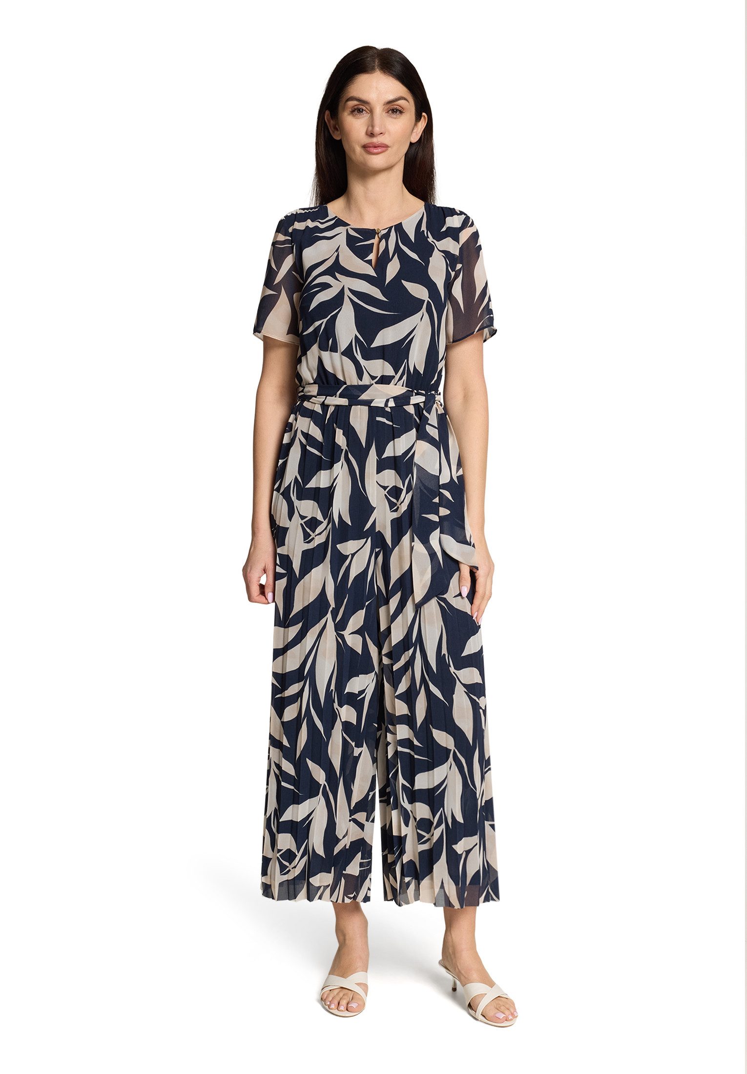 Betty&Co Overall Damen mit Plissee (1-tlg)