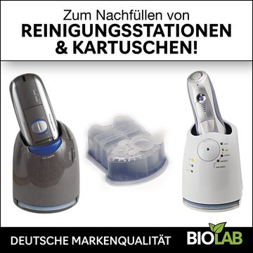 BIOLAB Scherkopfreiniger Elektrorasierer Reinigungslösung (1-St. 1000 ml Nachfüllflüssigkeit für Reinigungskartuschen)