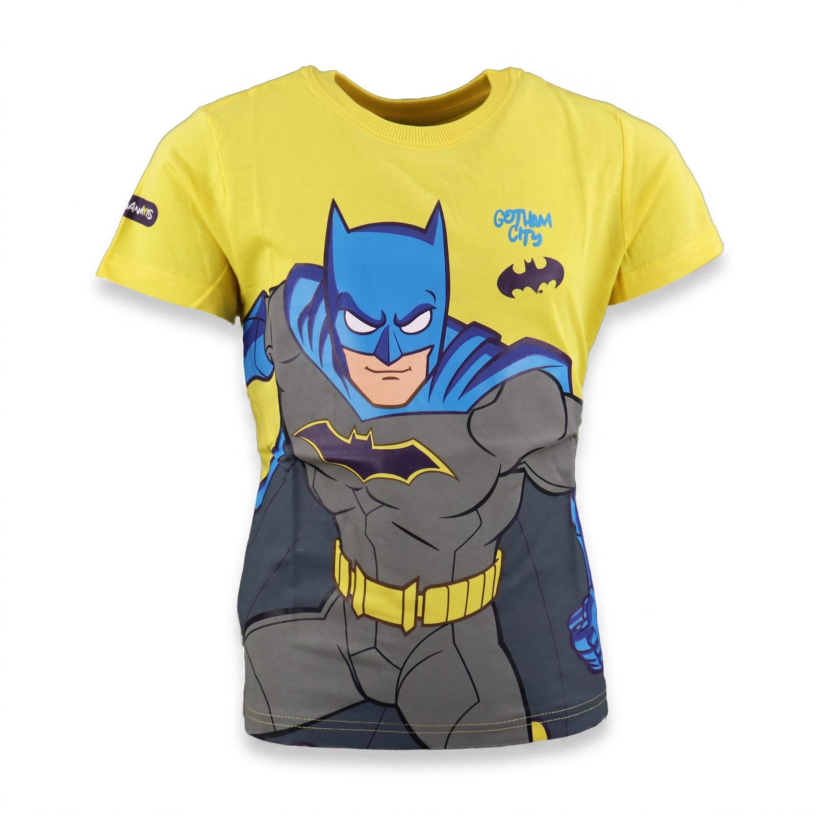DC Comics Print-Shirt DC Comics Batman T-Shirt Kurzarm Kinder Shirt Gr.128 100% Baumwolle