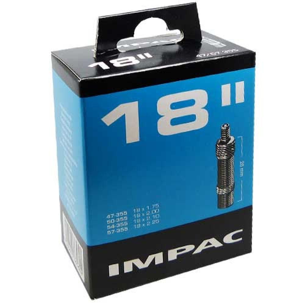 Impac Fahrradschlauch Impac Schlauch 18x1.75-2.25" 47/57-355 DV 26mm