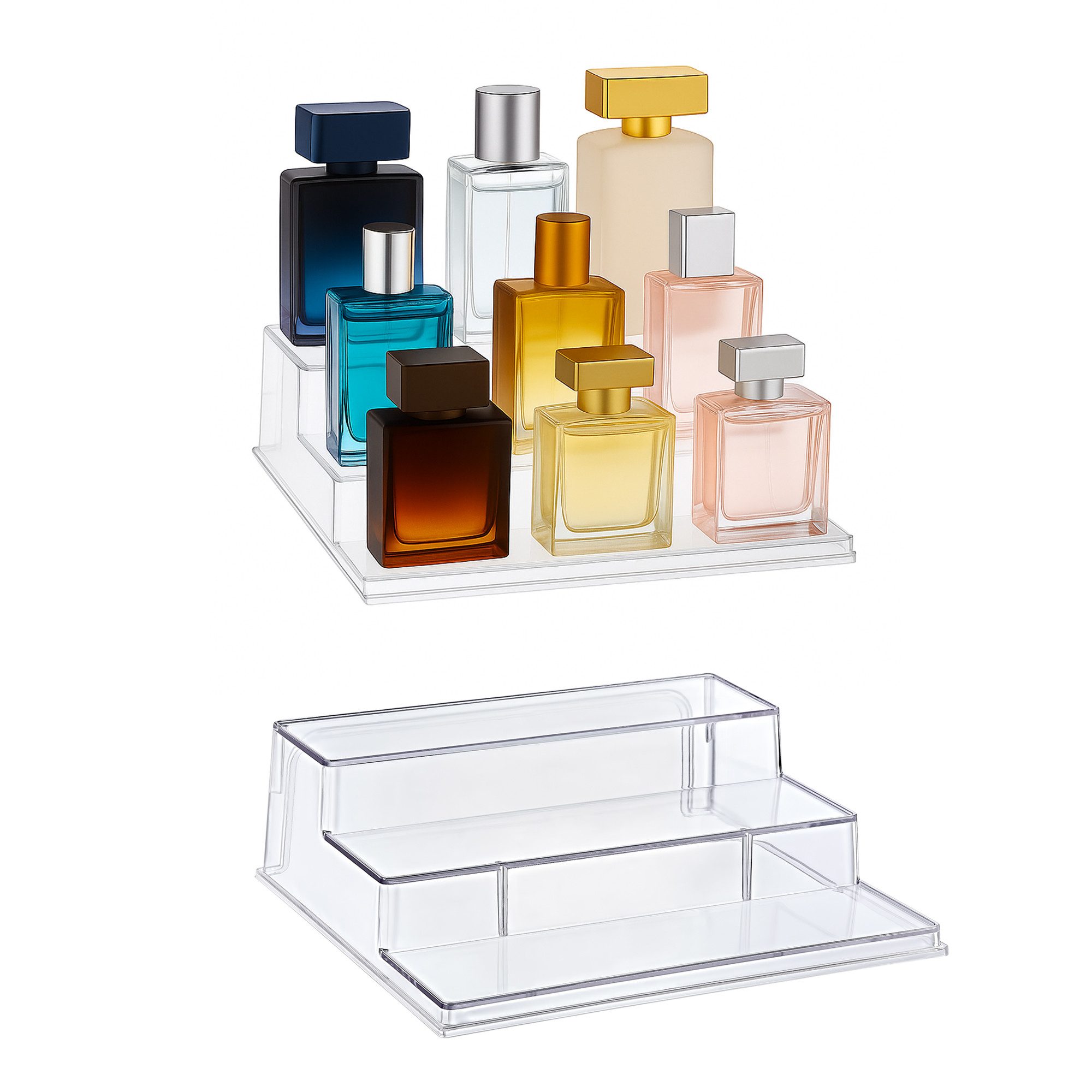 ogoPLUS Organizer 2 Stück Dekotreppe 3-stufig 260 mm, 3 Etagen Organizer, P günstig online kaufen