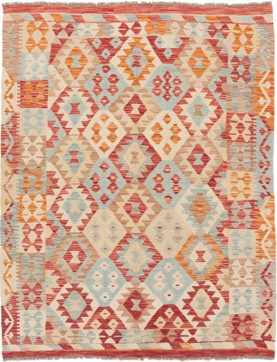 153x196 3 Höhe: Afghan Orientteppich, mm Nain Kelim Orientteppich rechteckig, Handgewebter Trading,