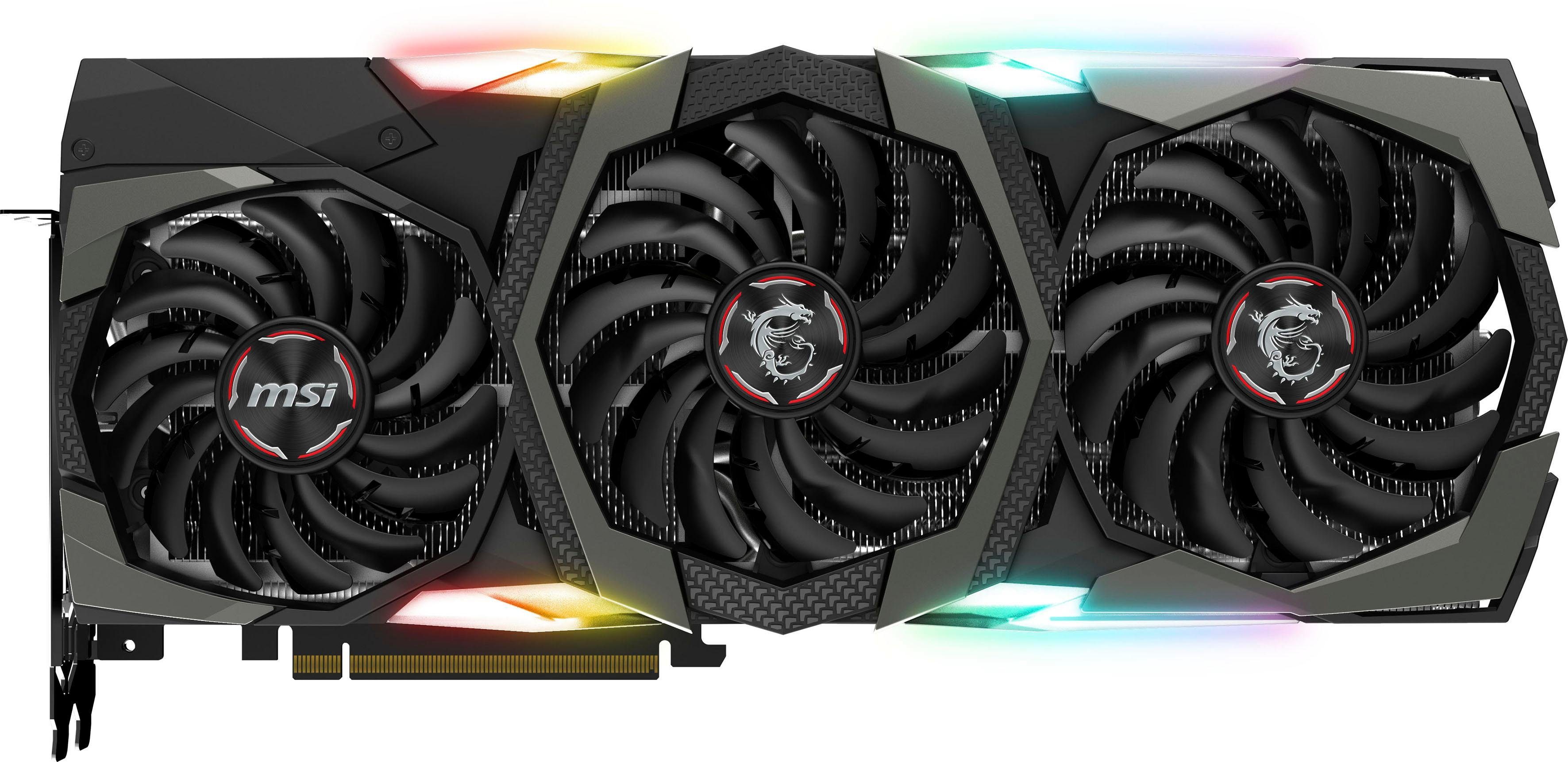 MSI »GeForce® GeForce RTX 2080 Ti GAMING X TRIO 11GB« Grafikkarte (11 ...