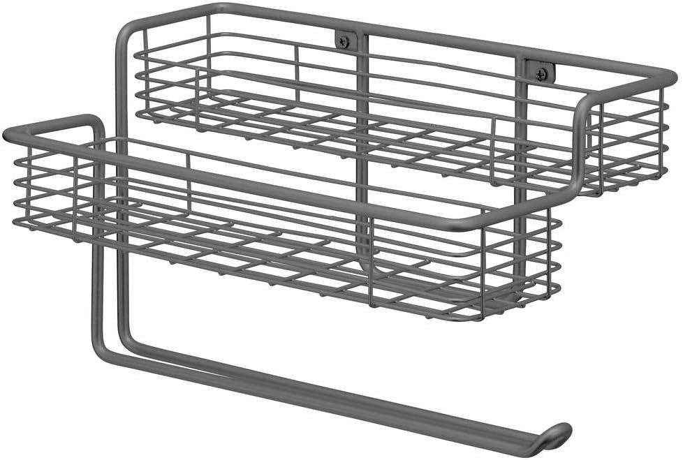 mDesign Хранилищаssystem mDesign Küchenrollenhalter Papierrollenhalter Gewürzregal Organizer