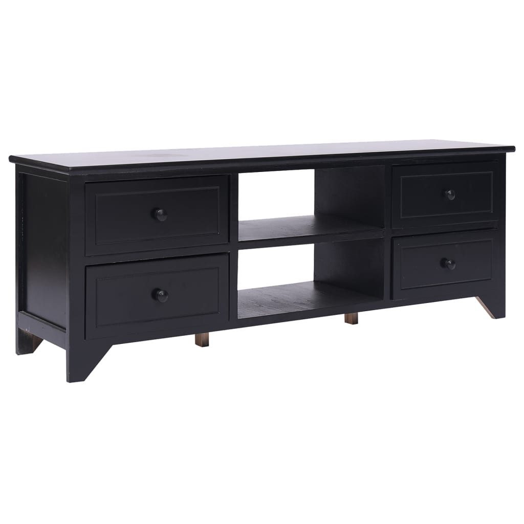 vidaXL TV-Schrank TV-Schrank Schwarz 108x30x40 cm günstig online kaufen