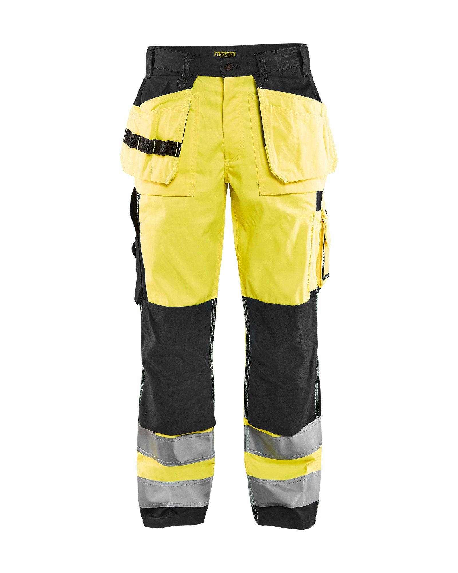 BLÅKLADER Arbeitsbundhose High Vis Arbeitshose gelb/schwarz (1-tlg)